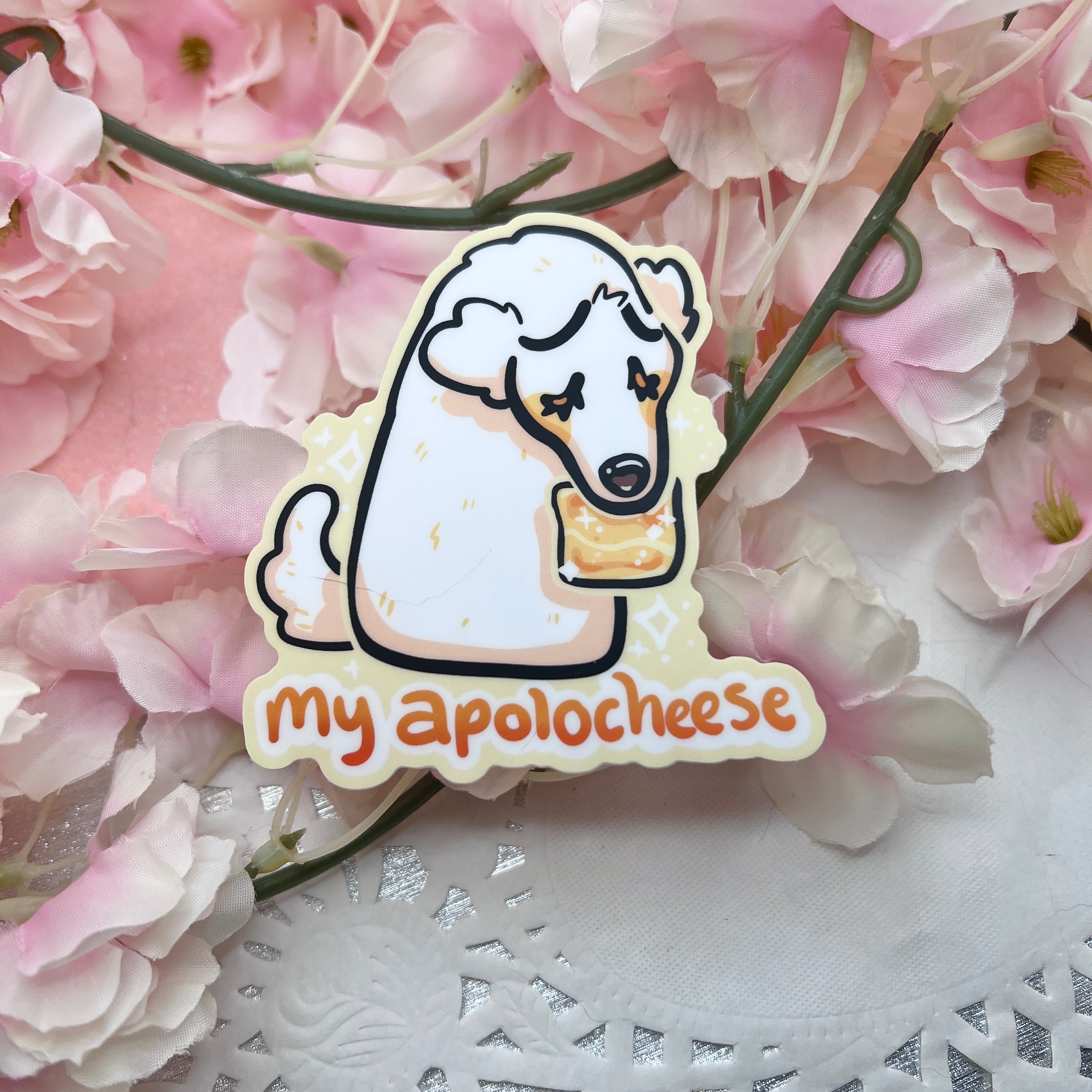 Apolocheese Borzoi ~ Sticker
