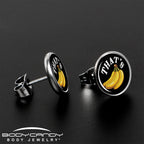 That is Bananas Stud Earrings by Onyx O