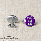 Word DELULU Stud Earrings by Onyx O