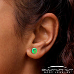 Keep it 100 Glow in the Dark Stud Earrings by Onyx O