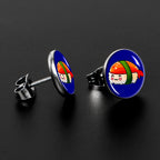 Sushi Stud Earrings by Onyx O