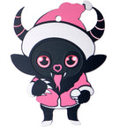 Wood Holiday Krampus Cutie Christmas Ornament
