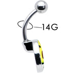 Avocado Oh BFF Set of 2 Belly Rings by Onyx O