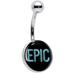 Epic Blue Belly Ring