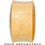 Organic Crocodile Wood Footprint Saddle Plug