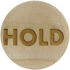 Hold Saddle Plug in Organic Crocodile Wood
