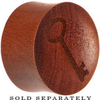 Organic Sawo Wood Antique Key Saddle Plug