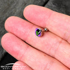 16G 1/4 Bride of Frankenstein Tragus Cartilage Earring by Onyx O