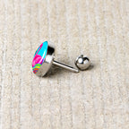 16G 1/4 Rainbow Sea Floating Flamingo Cartilage Tragus Earring by Onyx O