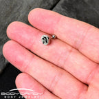 16G 1/4 Glow in the Dark Mystic Mushroom Tragus Cartilage Earring by Onyx O