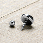 16G 1/4 Panda Love Cartilage Tragus Earring by Onyx O