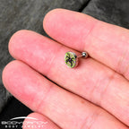 16G 1/4 Psychedelic Spider Tragus Cartilage Earring by Onyx O