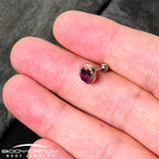 16G 1/4 Palm Tree Retro Sunset Tragus Cartilage Earring by Onyx O