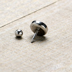 16G 1/4 Christmas Peace Love Santa Tragus Cartilage Earring by Onyx O