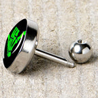 16G 1/4 Shaka Hand Cartilage Tragus Earring by Onyx O