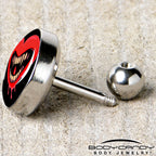 16G Valentine Heart Vampire Tragus Cartilage Earring