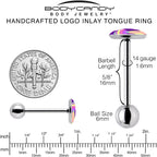 Style Space Invasion Barbell Tongue Ring by Onyx O