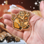 Pumpkin Spice Cow ~ Sticker