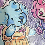 Prom Queens Sky and Pearl ~ Shimmer Print