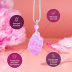 Rarer Than Diamonds - The Pink Kunzite Pendant