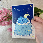 Blue Moon Ice Cream Puppy ~ Shimmer Print