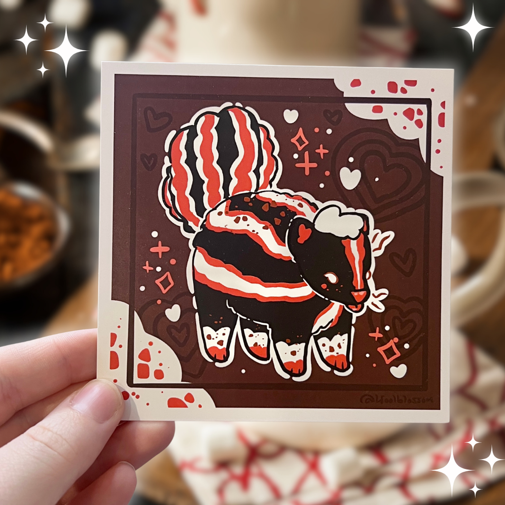 Peppermint Skunk ~ Print
