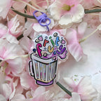 "Fruity" Blender ~ Glitter Acrylic Keychain Charm