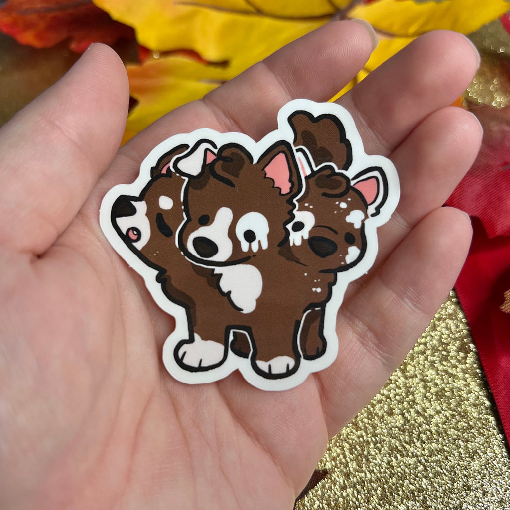 Cerberus Puppy ~ Sticker