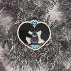 Penguin Family Heart ~ Sticker
