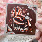 Peppermint Skunk ~ Print