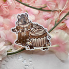 Anise Fashion Cupcake Chai ~ Sticker