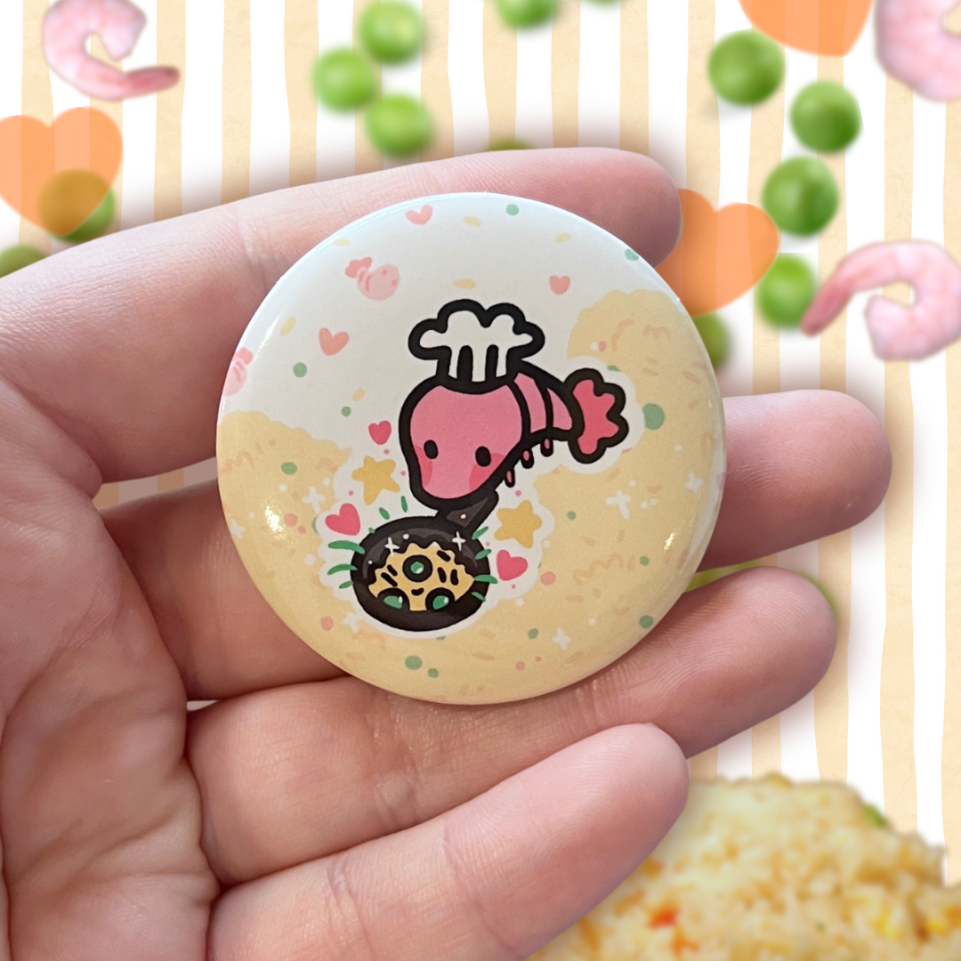 Shrimp Fried Rice ~ Button