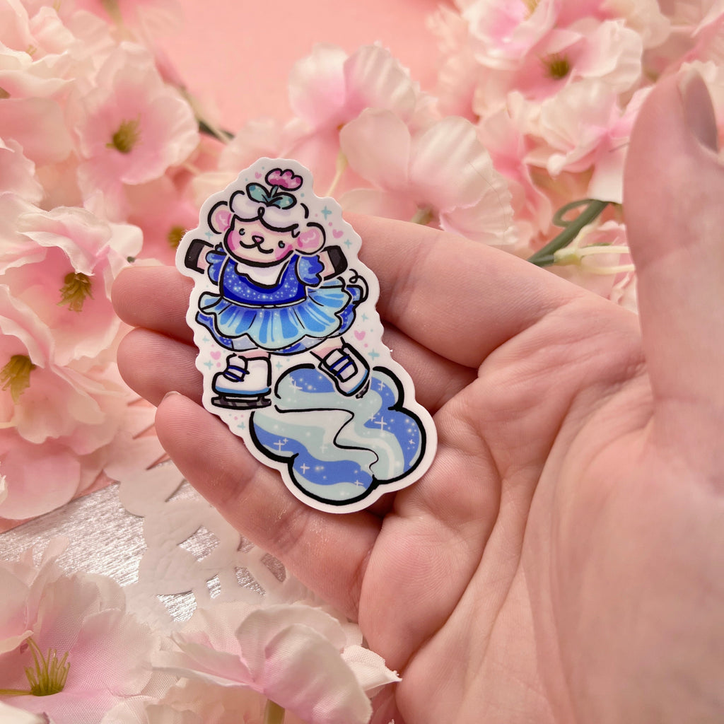 Ice Skater Sprout ~ Sticker