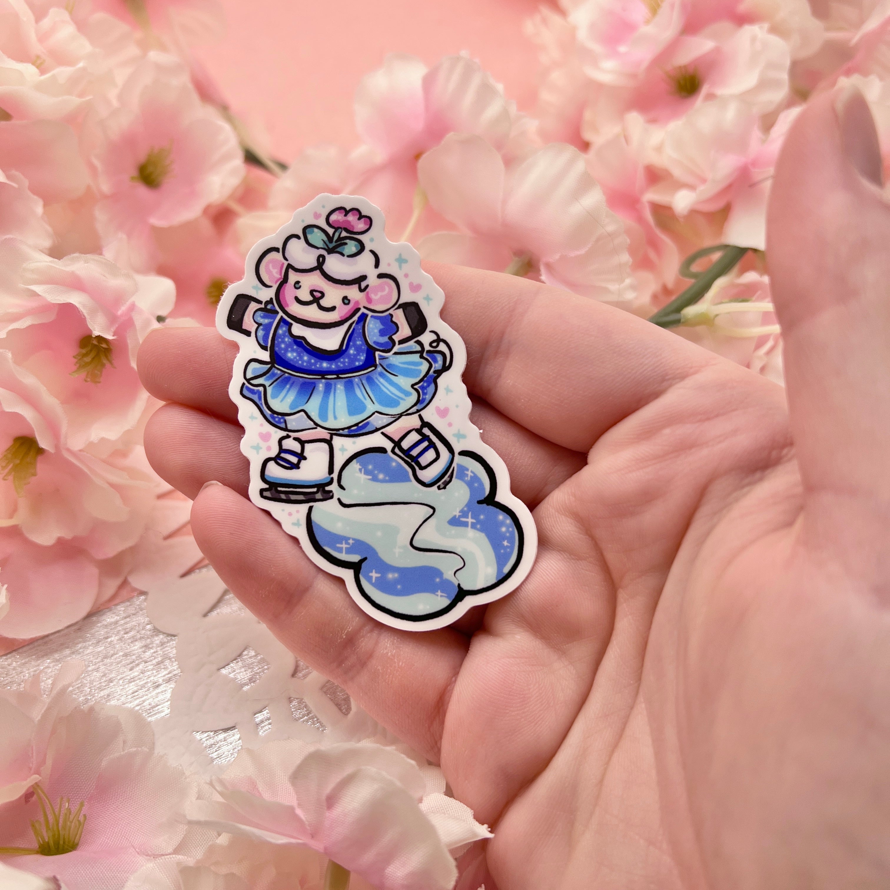 Ice Skater Sprout ~ Sticker