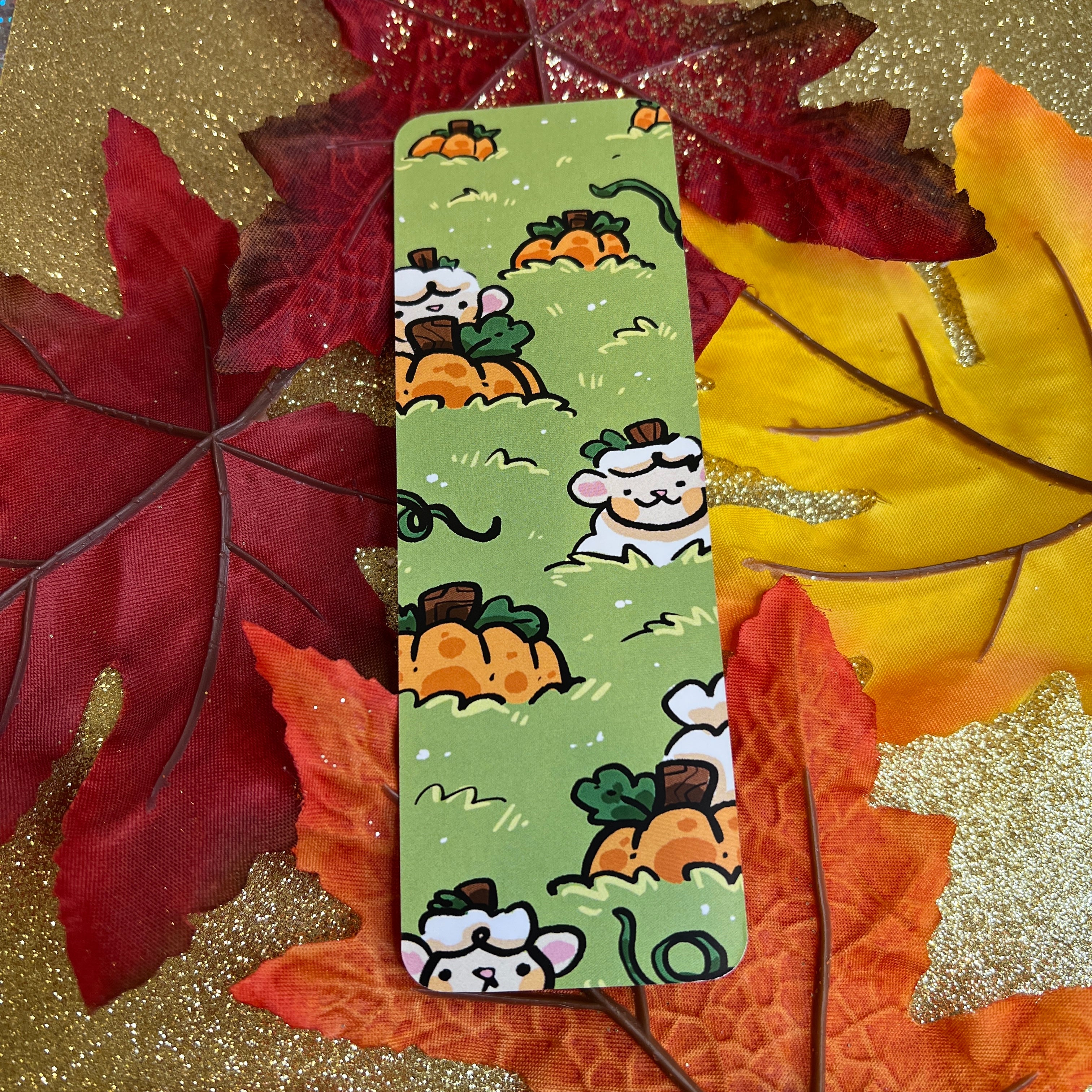 Pumpkin Patch Sprout ~ Bookmark