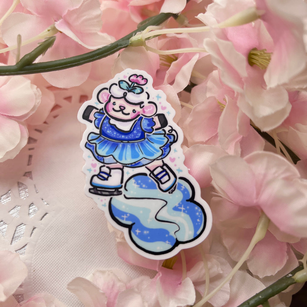 Ice Skater Sprout ~ Sticker