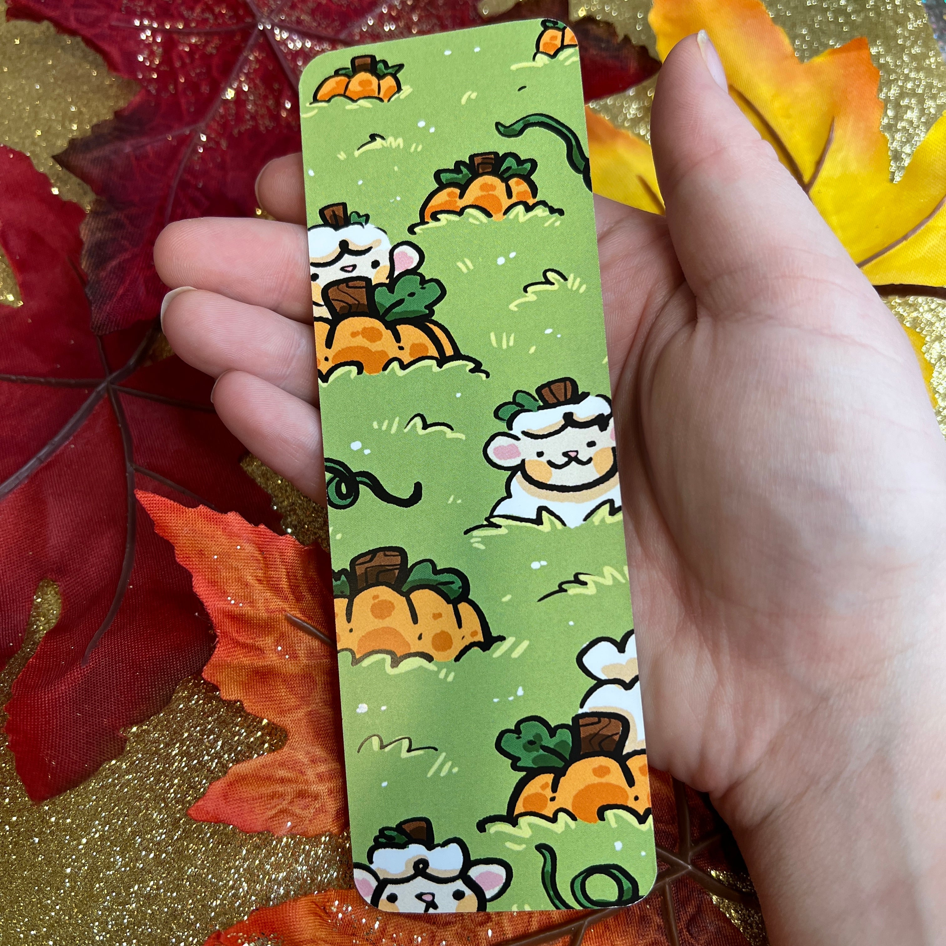 Pumpkin Patch Sprout ~ Bookmark