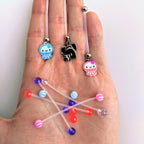 Mommy and Baby Elephant Pregnancy Belly Ring