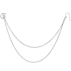 Handcrafted Nose to Ear Double Strand Chain