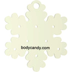 Glow in the Dark Christmas Ornament Travel Flat Back Earring Palette
