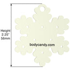 Glow in the Dark Christmas Ornament Travel Flat Back Earring Palette
