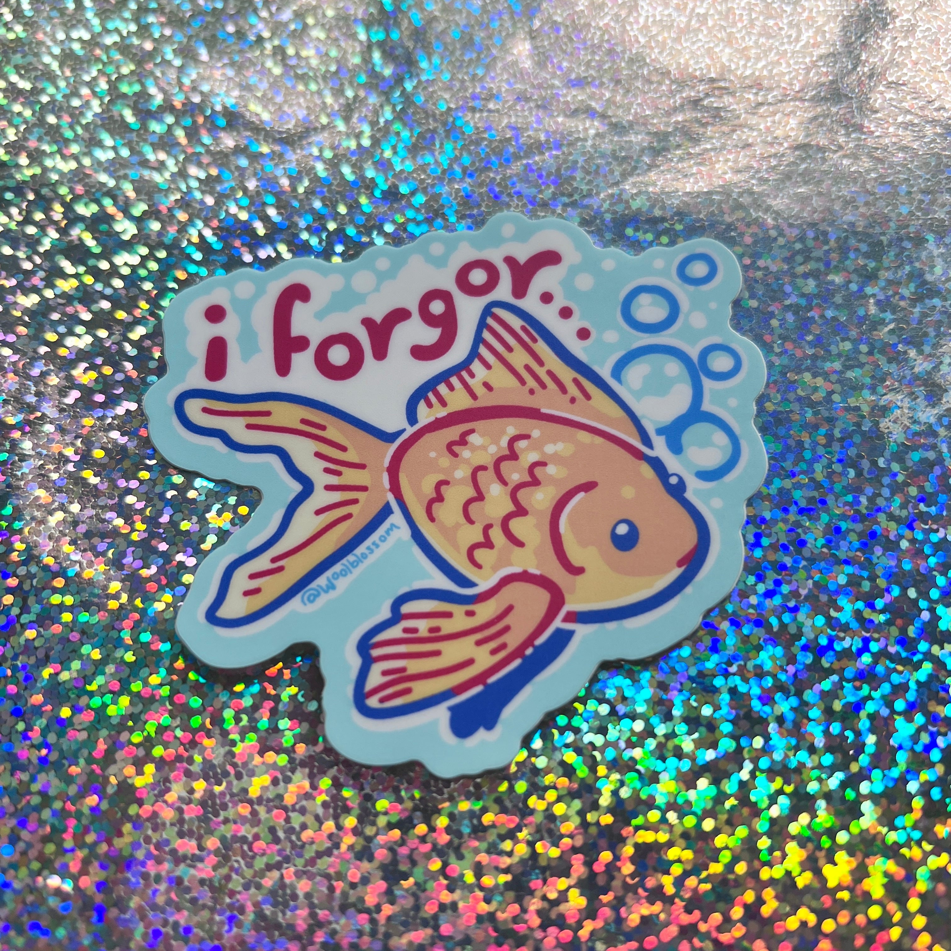 I Forgor.... Golfish ~ Sticker