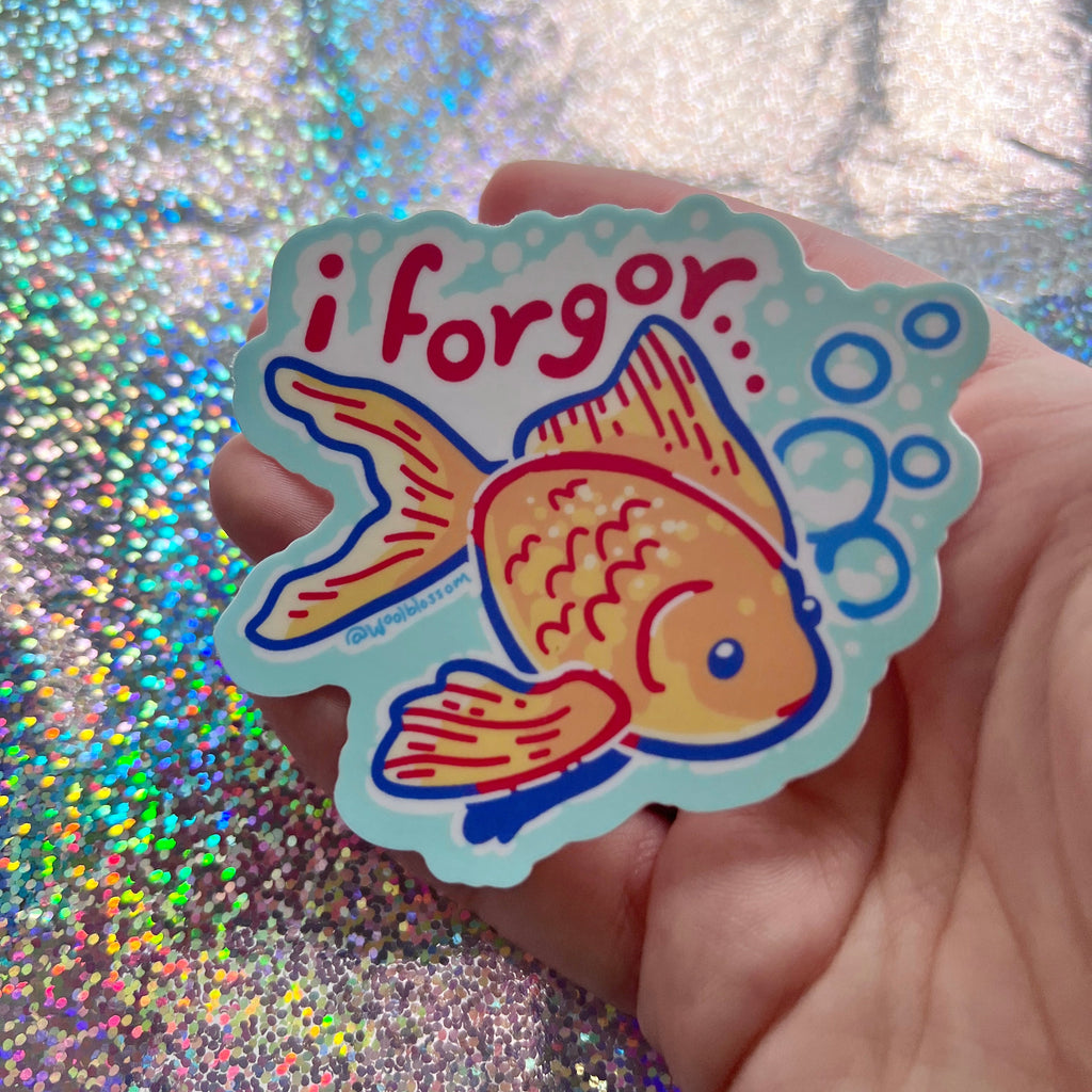 I Forgor.... Golfish ~ Sticker