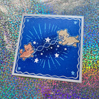 Connected Through Time & Space ~ Shimmer Print