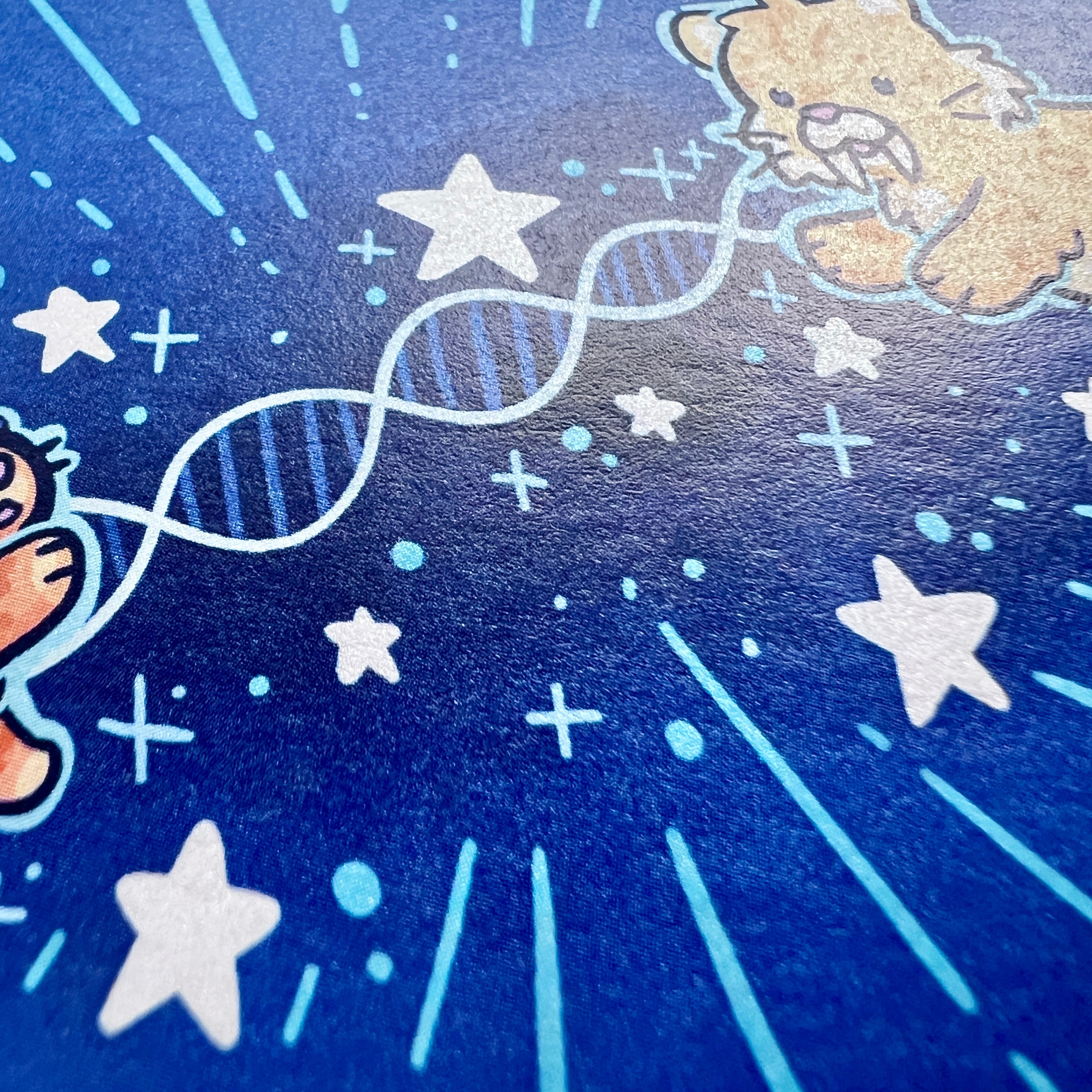 Connected Through Time & Space ~ Shimmer Print