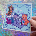Penpal Kitties ~ Shimmer Print