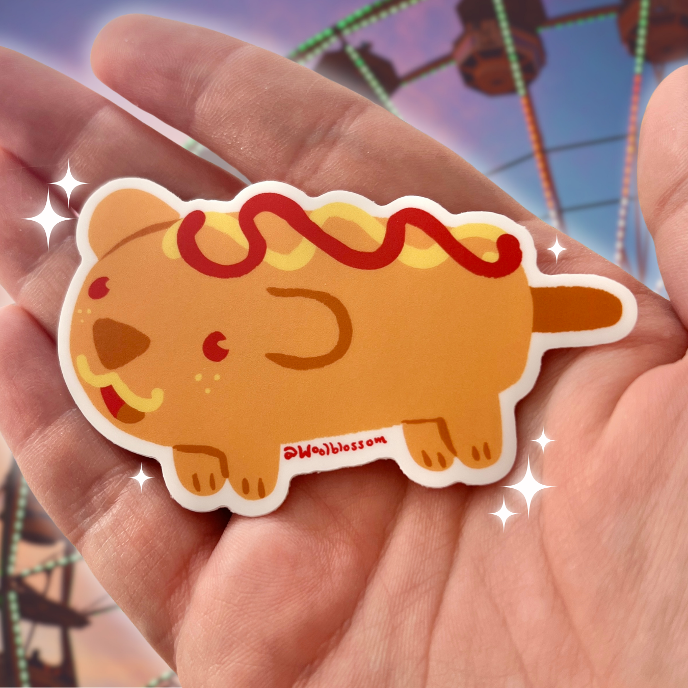 Corndog ~ Sticker