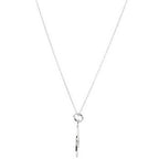 Heart U Back Cat Lover Paw Necklace