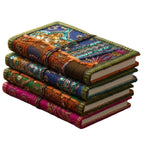 Handcrafted Sari Fabric Bound Notebook Journal