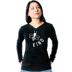 Bee Kind Tapered Long Sleeve Hoodie
